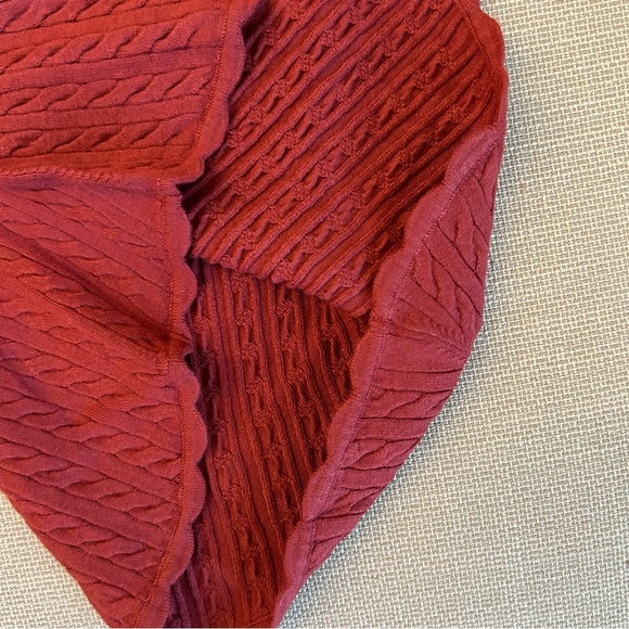 NWT Sezane Lisie Jumper Cardigan Terrattoca Pink 3/4 Sleeves Knit French - Picture 4 of 7